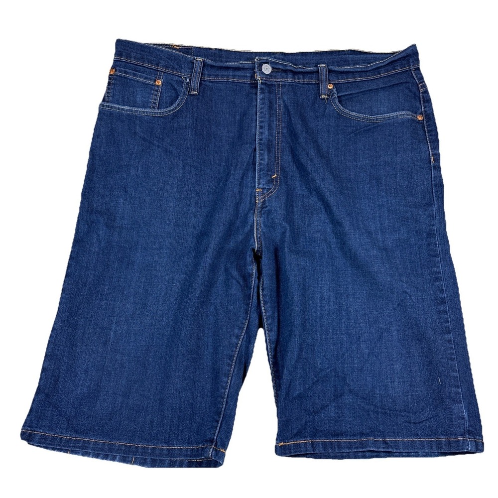 LEVI'S 569 Jorts- Men's Loose Straight 100% Cotton Blue Jean Shorts - Size 40x12